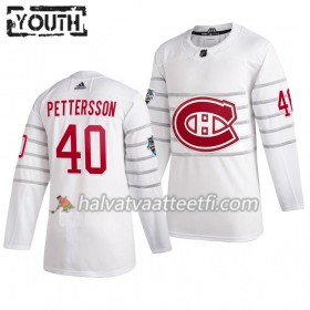 Lasten NHL Montreal Canadiens Pelipaita Elias Pettersson 40 Valkoinen 2020 NHL All-Star Adidas Authentic 